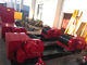 Rulli resistenti rossi della saldatura del tubo, carro armato di capacità di 200 tonnellate che gira Rolls
